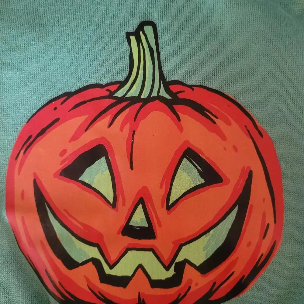 Halloween Retro Pumpkin Dog or Cat Sweatshirt Tank Top Hyde & EEK! Small Pet